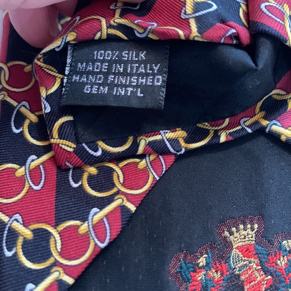 Paolo Gucci Silk Tie - Picture 3 of 5